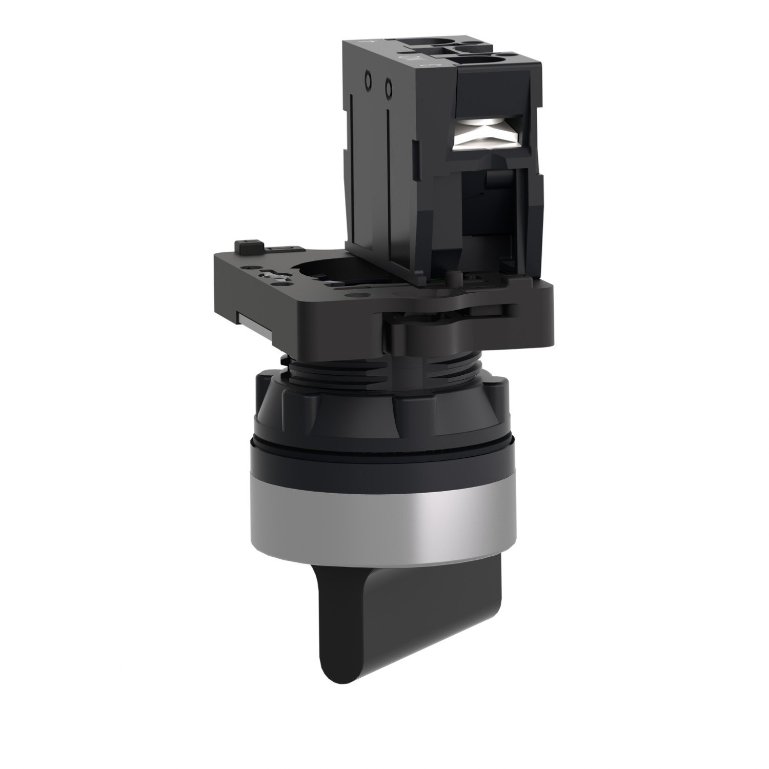 Chave Seletora 22mm 2 Posições Fixas Manopla Longa 1NA - XA2EJ21