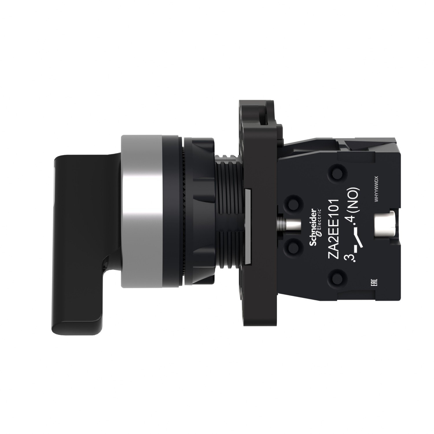 Chave Seletora 22mm 2 Posições Fixas Manopla Longa 1NA - XA2EJ21