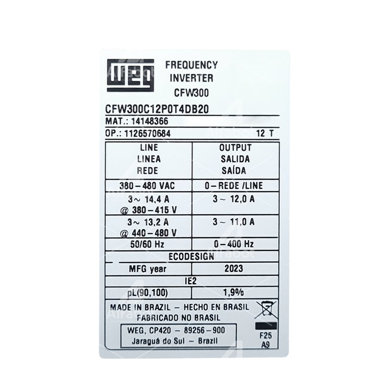 cfw300c12p0t4db20 alfabot 2