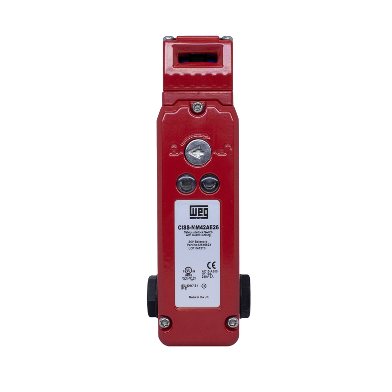 Chave de Intertravamento de Segurança CISS-MM42AE26 24VCA/CC