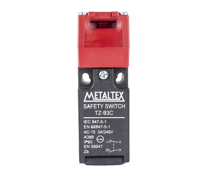 セキュリティ・セーフティ Nas Chave de Segurança TZ93C-PT 1NA+1NF 3A 240VCA